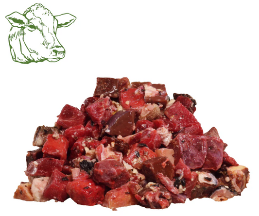 FUTTERFREUNDE Rindermix Würfel, roh (1 KG)