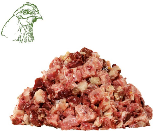 FUTTERFREUNDE Hühnermix Würfel, roh (1 KG)