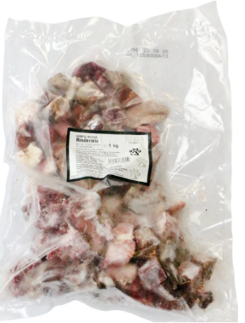 FUTTERFREUNDE Rindermix Würfel, roh (1 KG)