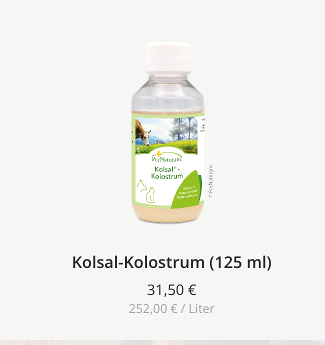 PerNaturam Kolsal-Kolostrum 125 ml