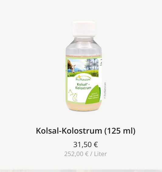 PerNaturam Kolsal-Kolostrum 125 ml