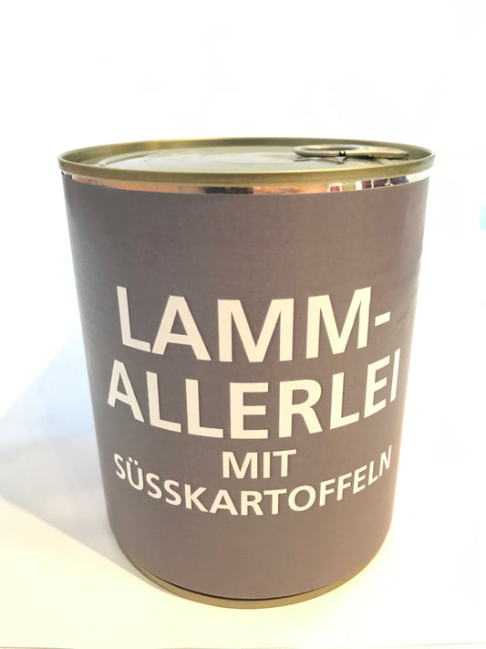 Lamm Allerlei mit Süßkartoffeln 800g