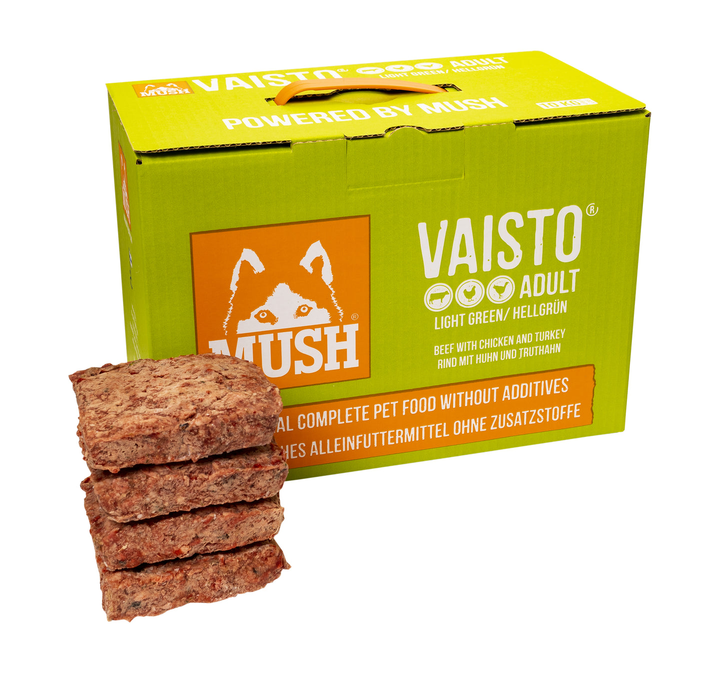 MUSH Vaisto Rind Huhn Truthahn 10kg