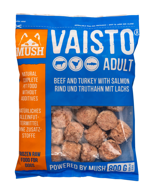 MUSH Vaisto Truthahn Lachs Rind 800g