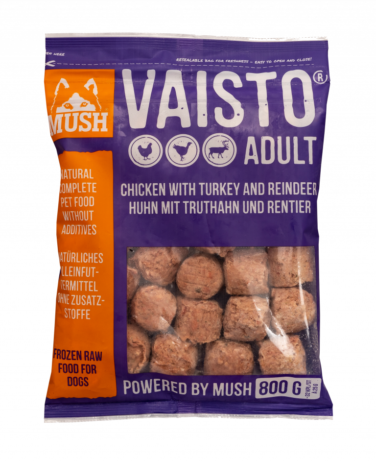 Mush Vaisto Huhn Truthahn Rentier 800g