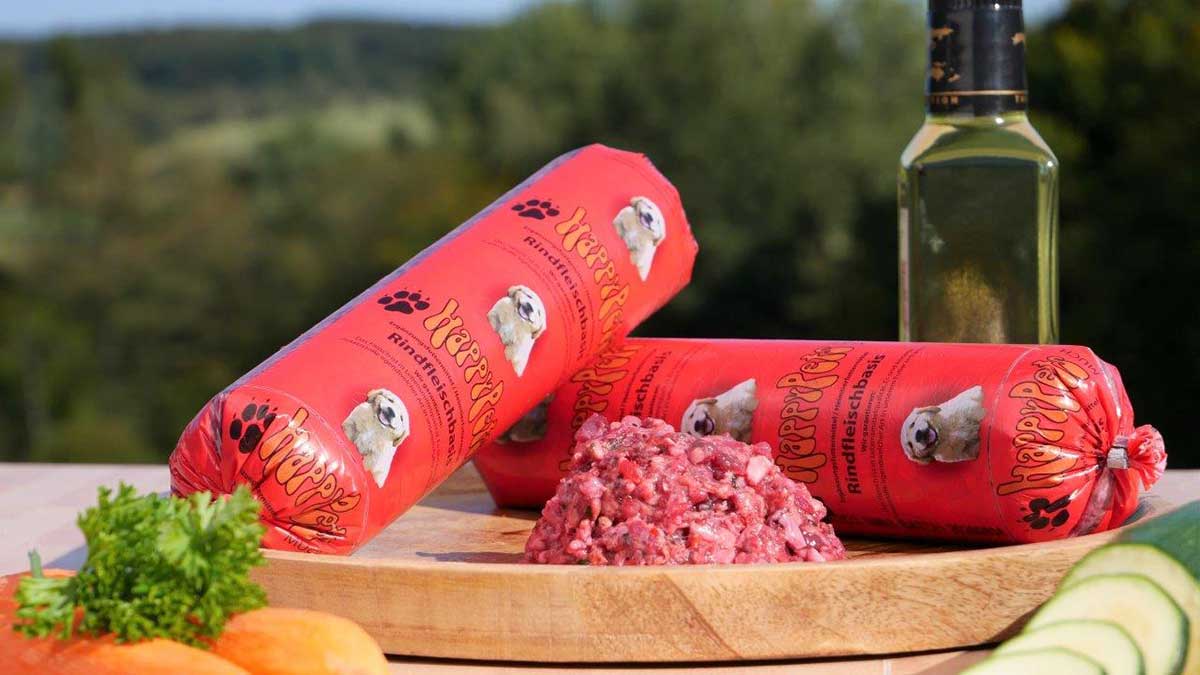 HAPPYPETS Rindfleischbasis Komplett-Menü 500g
